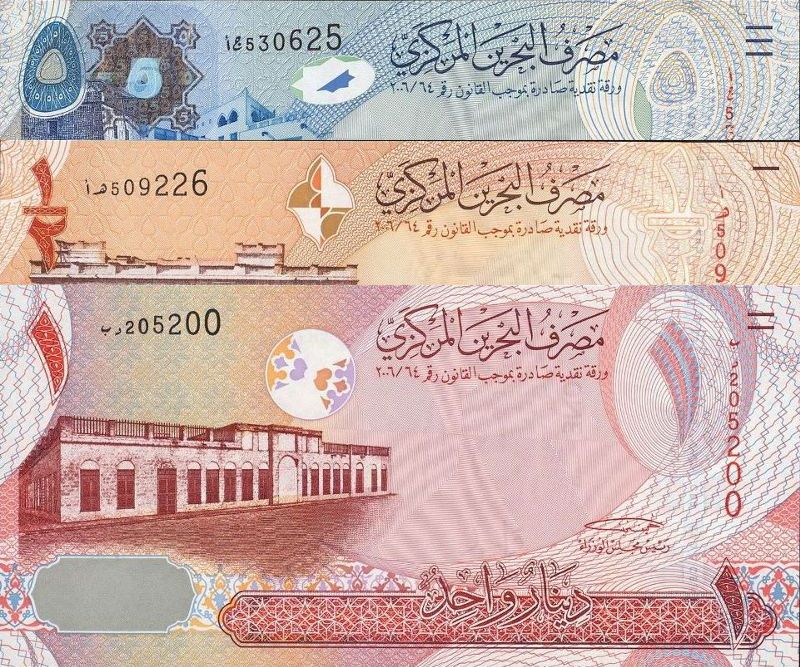 New Bahraini Dinar Banknotes
