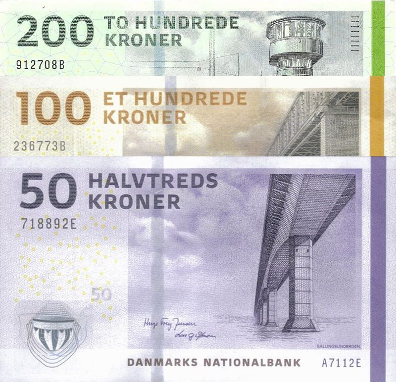 New Danish Kroner Banknotes
