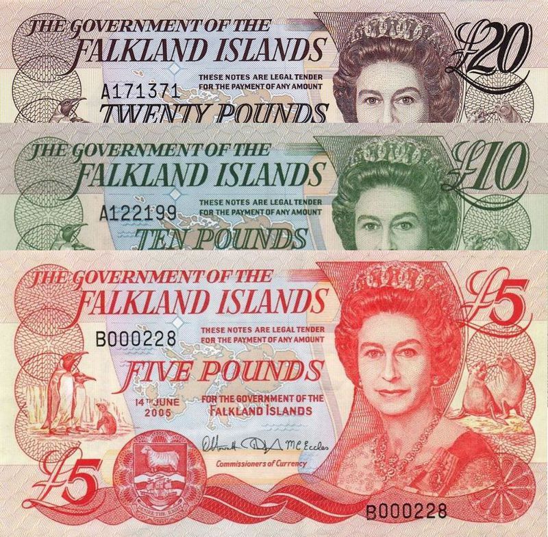 New Falkland Islands Pound Banknotes