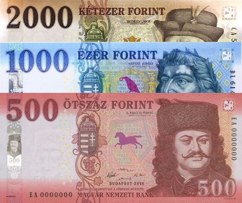 New Hungarian Forint Banknotes