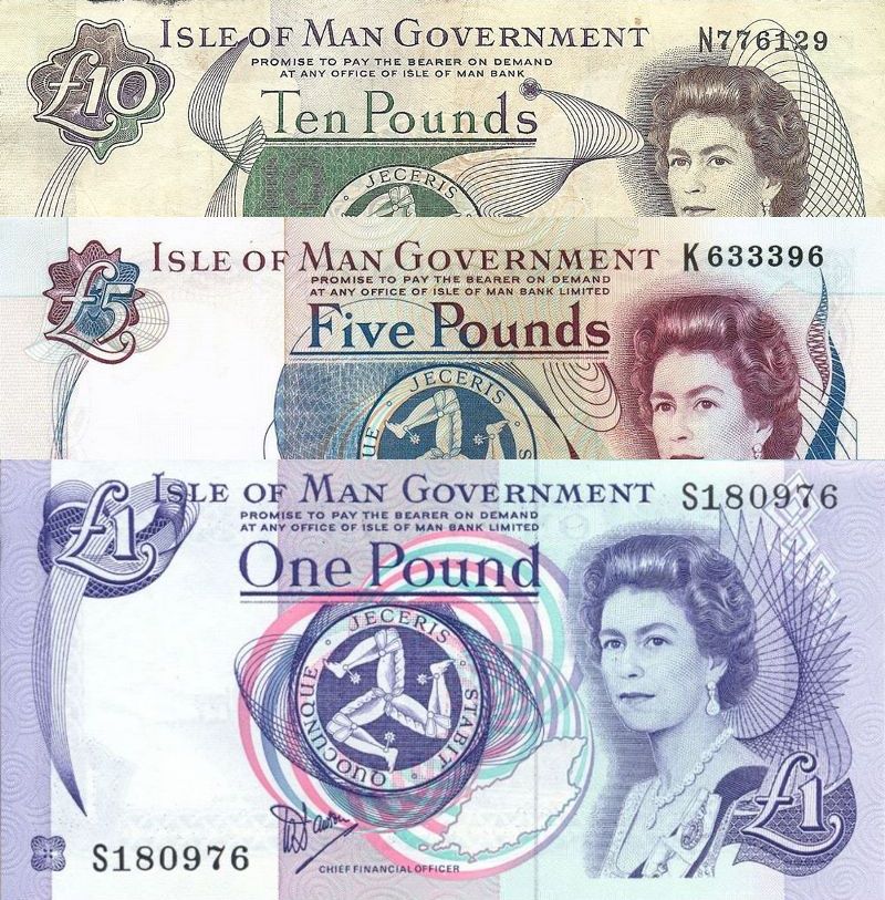 New Isle of Man Pound Banknotes
