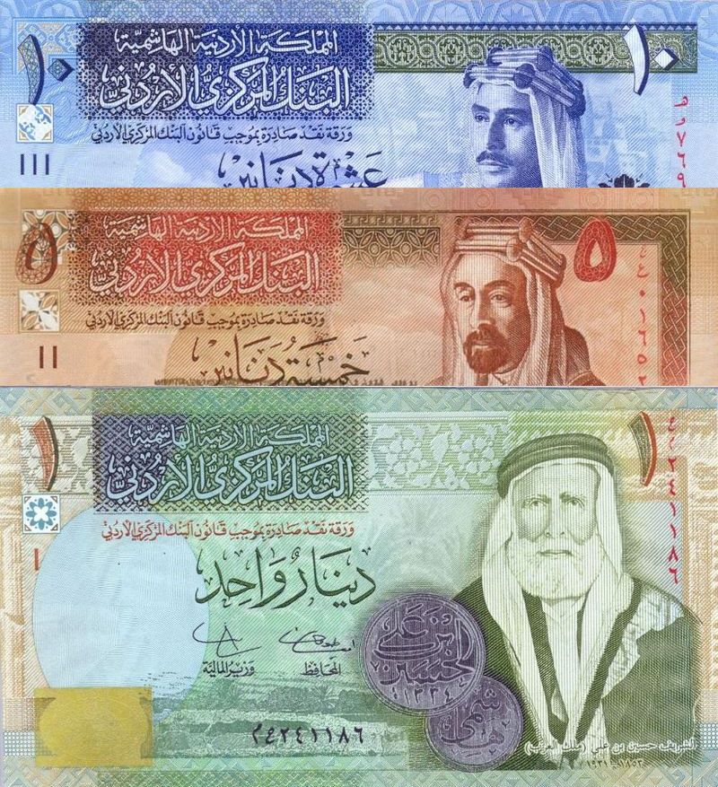 New Jordanian Dinar Banknotes