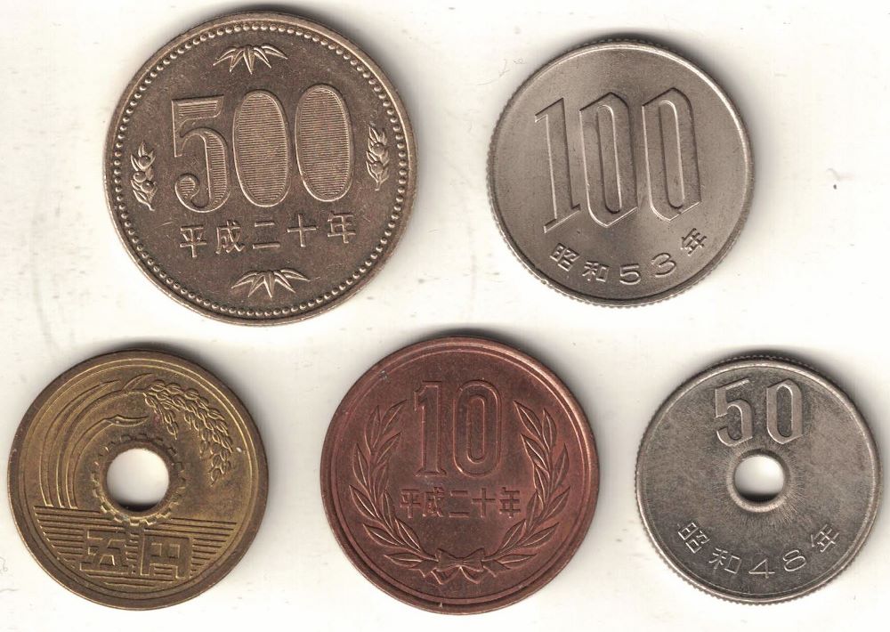 New Japanese Yen Coins