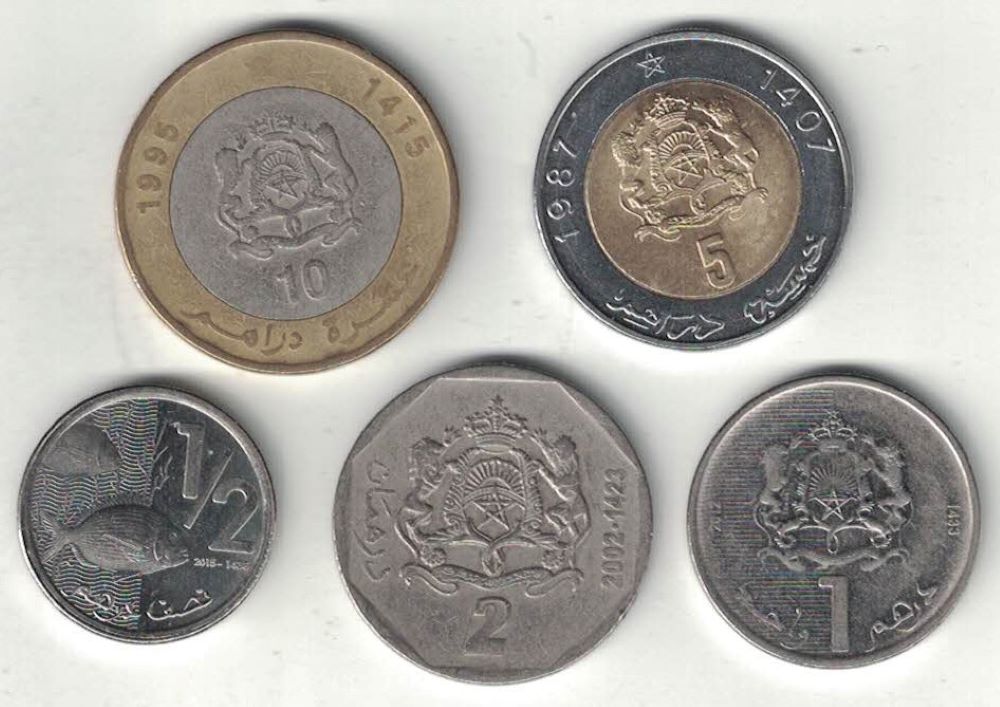 New Moroccan Dirham Coins