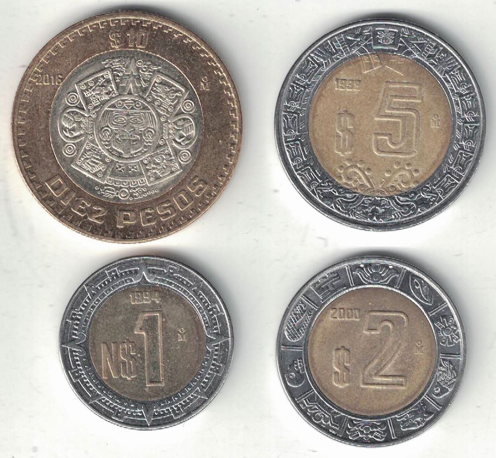 New Mexican Peso Coins