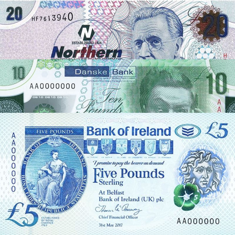 New Northern Ireland Pound Banknotes