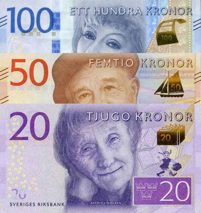 New Swedish Kronor Banknotes