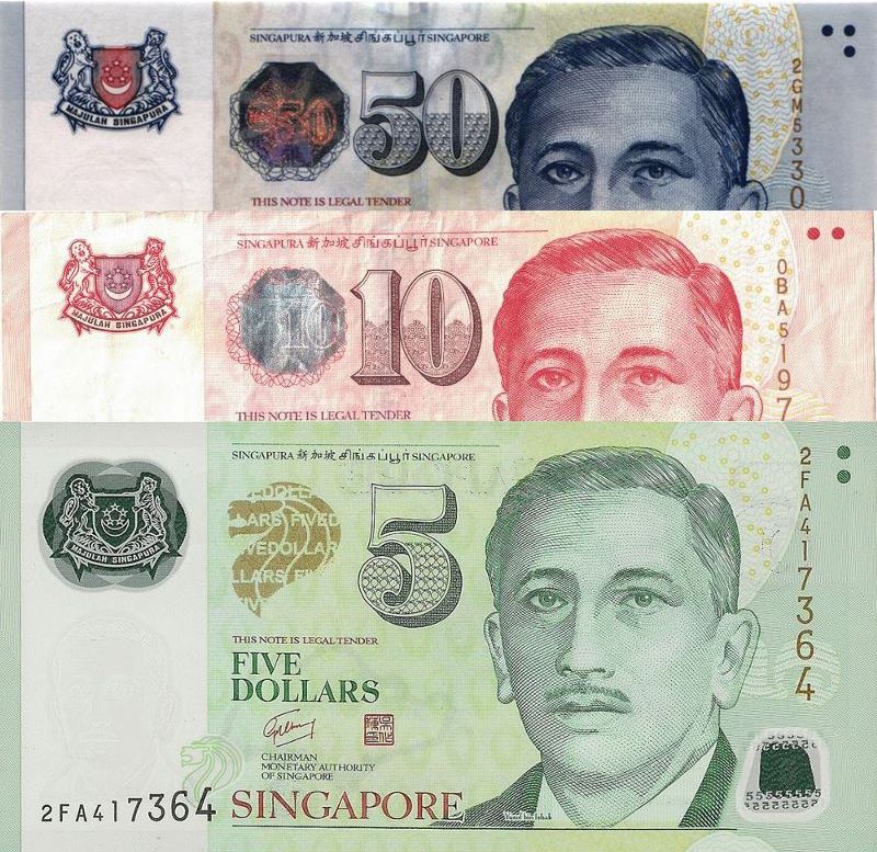 New Singapore Dollar Banknotes