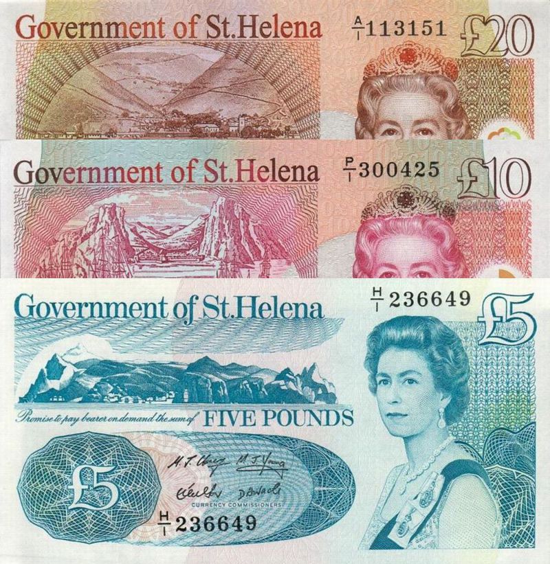 New St Helena Pound Banknotes