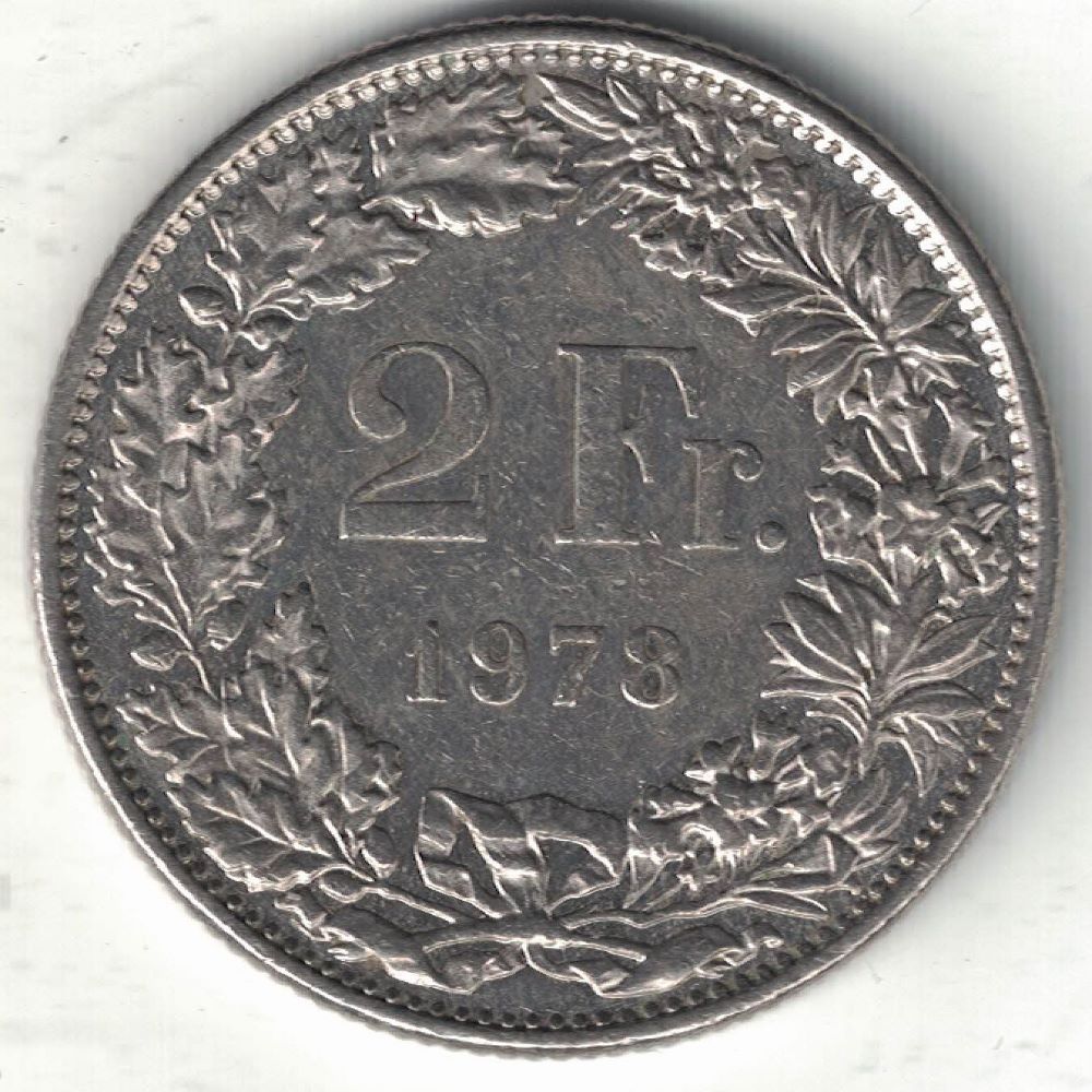 Swiss 2 Franc New Coin