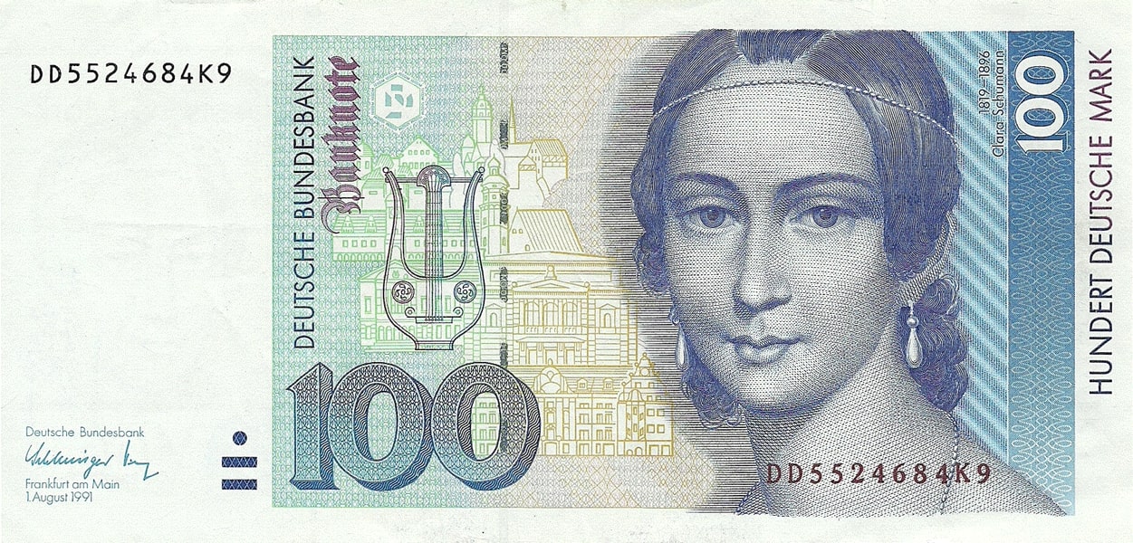 German 100 Mark Old Note