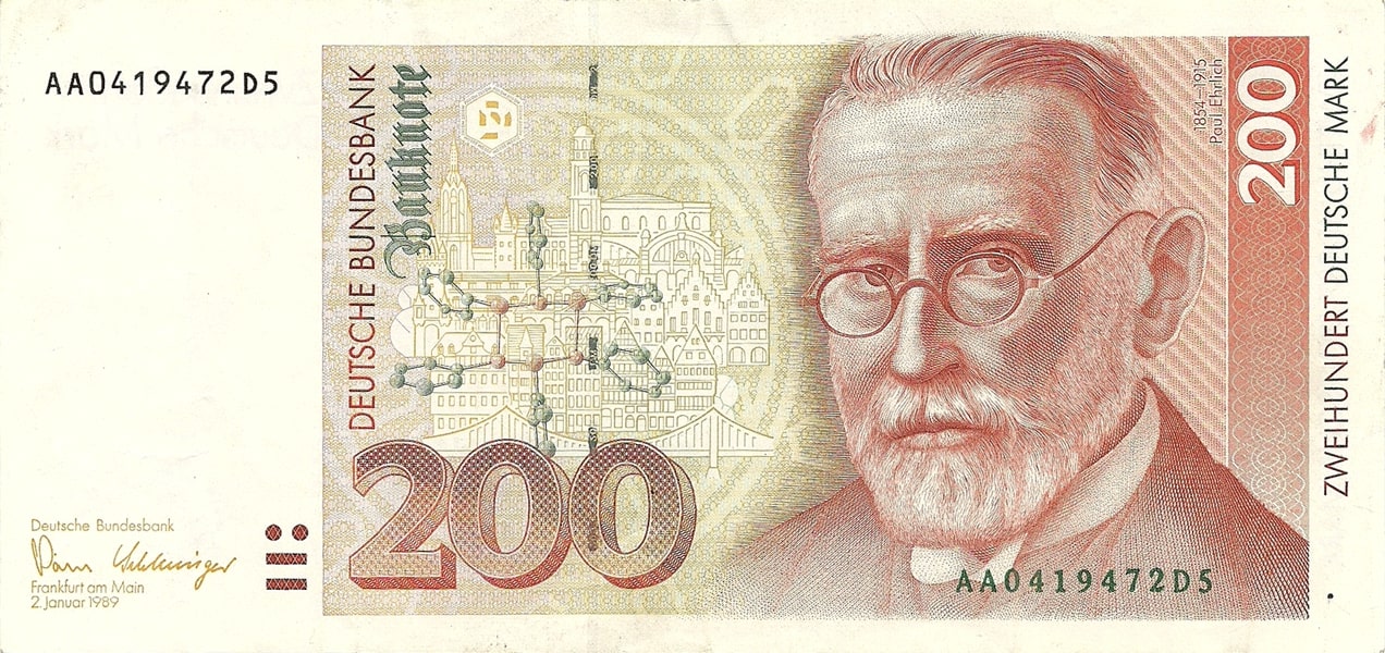 German 200 Mark Old Note