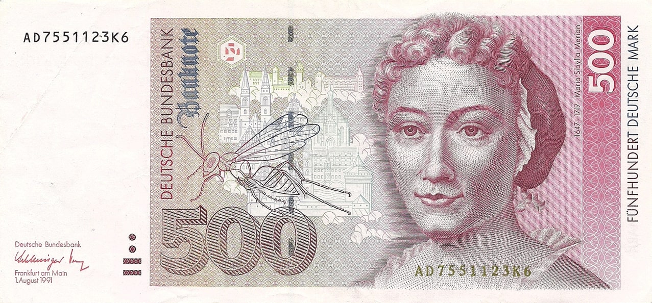 German 500 Mark Old Note