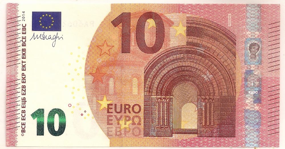 EU 10 Euro New Note