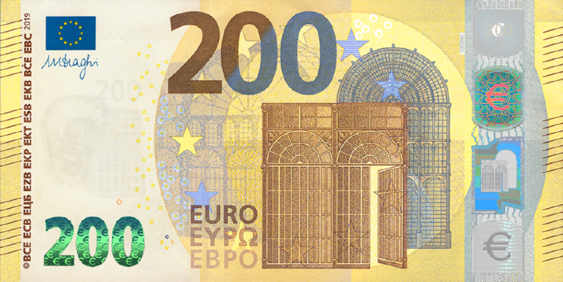 EU 200 Euro New Note