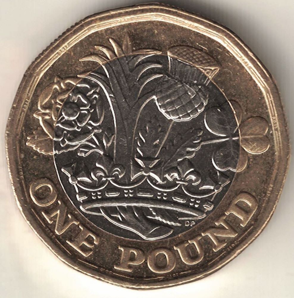 British 1 Pound New Coin