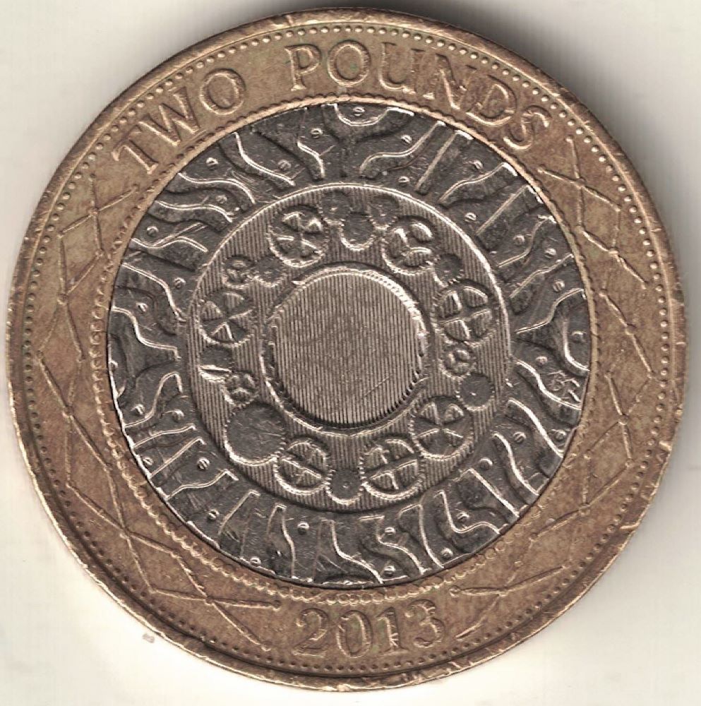 British 2 Pound New Coin