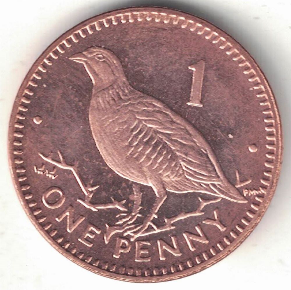 Gibraltar 1 Pence New Coin