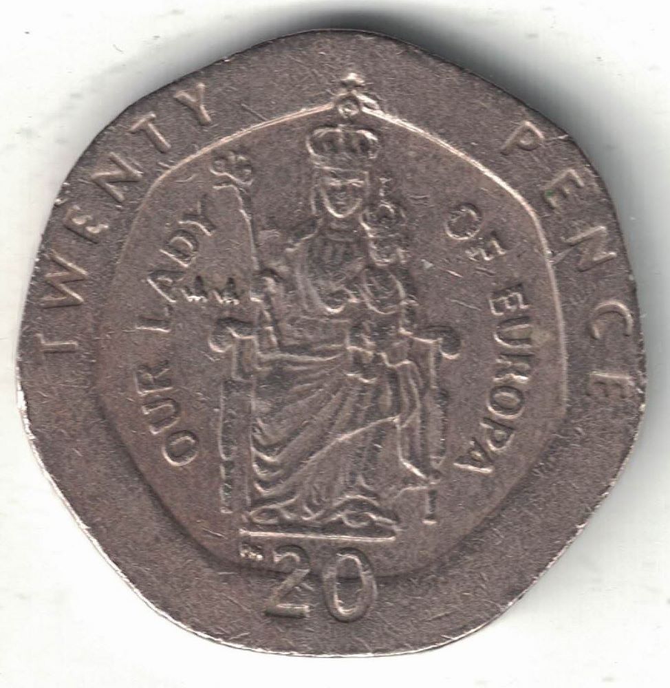 Gibraltar 20 Pence New Coin