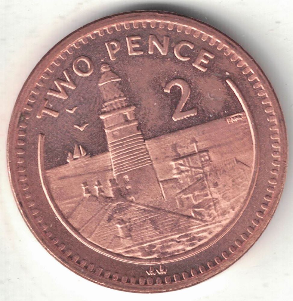 Gibraltar 2 Pence New Coin