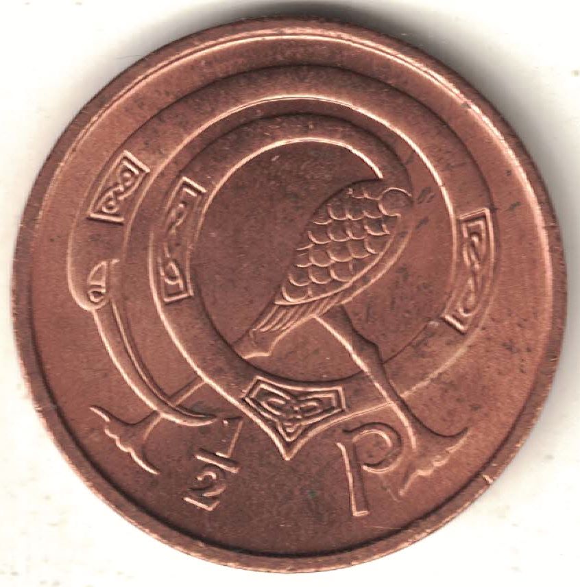 Irish ½ Pence Old Coin